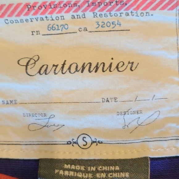 Cartonnier for Anthro, knit striped black & blue tailored, fitted blazer - Picture 15 of 16